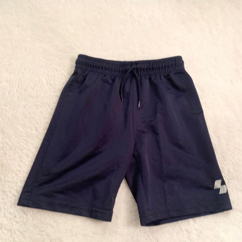 Place Sports | Blue Athletic Shorts Navy Blue Sm - Picture 3 of 12
